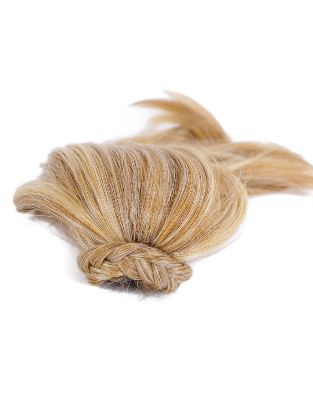 10" Claw Clip Pony with Braid | HF Synthetic Ponytail (Clip In) | CLOSEOUT