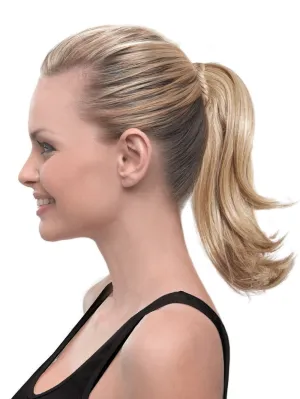 10" Claw Clip Pony with Braid | HF Synthetic Ponytail (Clip In) | CLOSEOUT