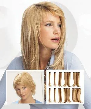 16" 10 Piece Straight Clip In Extensions | CLEARANCE