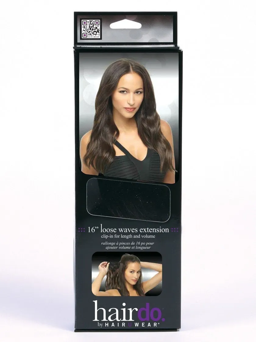 16" Loose Waves Clip In Extension (1pc) | DISCONTINUED