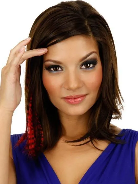 16" Tiger Print Hair Extensions (1pc) by POP | CLOSEOUT