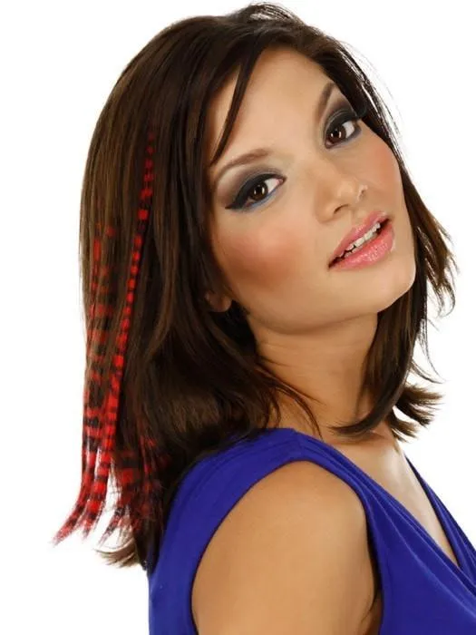 16" Tiger Print Hair Extensions (1pc) by POP | CLOSEOUT