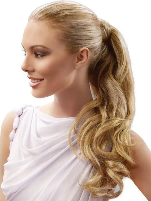 23" Long Wave Pony | HF Synthetic Ponytail (Wrap-Around)