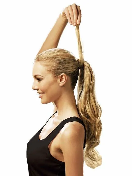 23" Long Wave Pony | HF Synthetic Ponytail (Wrap-Around)