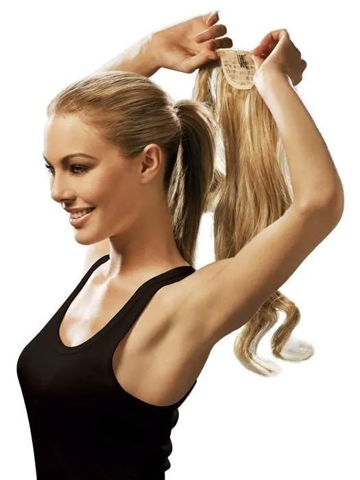 23" Long Wave Pony | HF Synthetic Ponytail (Wrap-Around)