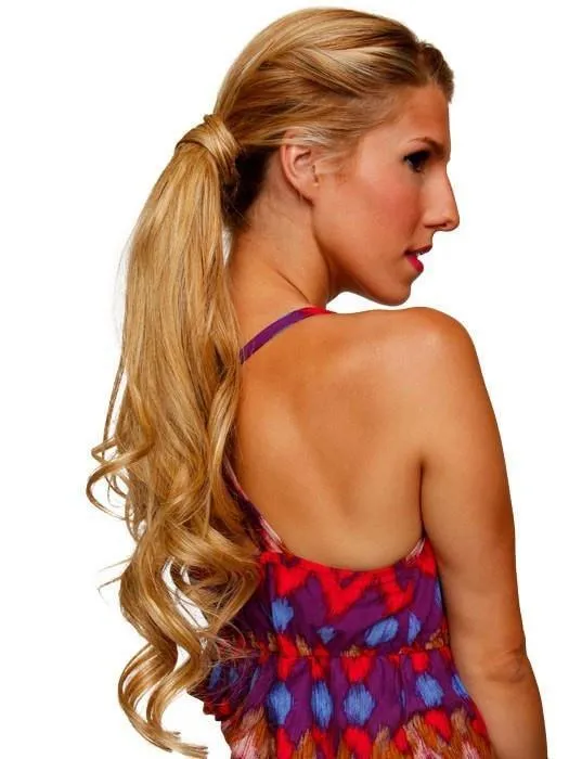23" Long Wave Pony | HF Synthetic Ponytail (Wrap-Around)