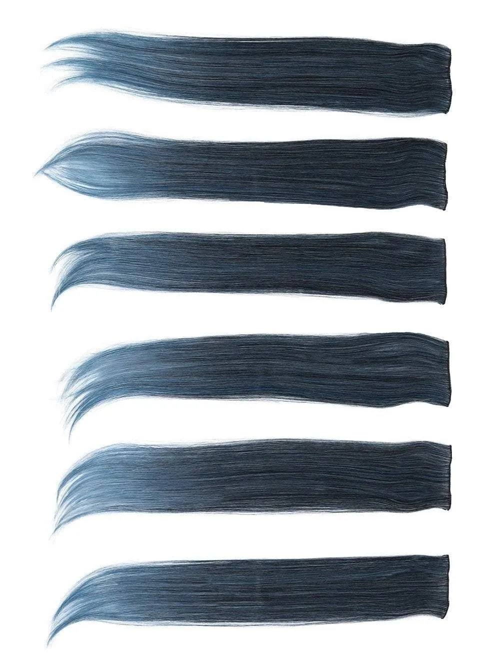 23" Straight HF Synthetic Hair Extensions (6 Piece) | Clip In Color | CLOSEOUT