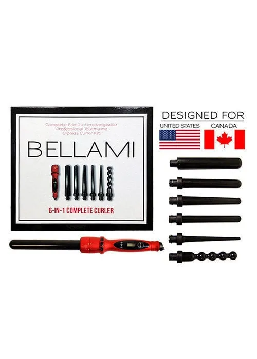 6 in 1 Tourmaline Curlers | CLEARANCE