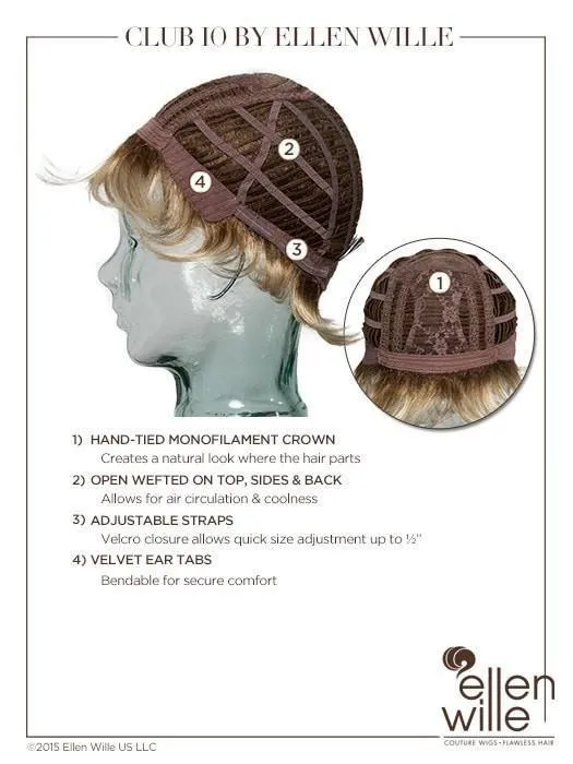 Club 10 | Synthetic Wig (Mono Crown) | CLOSEOUT