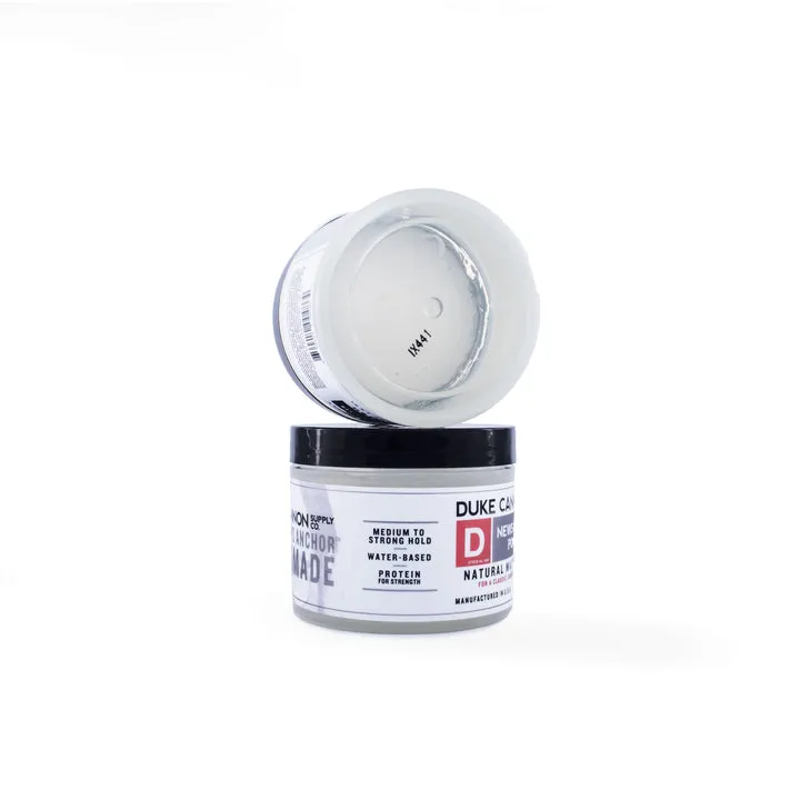 Duke Cannon News Anchor Pomade - Strong Hold Natural Finish