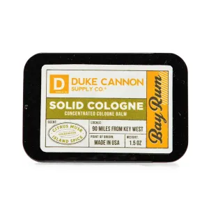 Duke Cannon Solid Cologne - Bay Rum