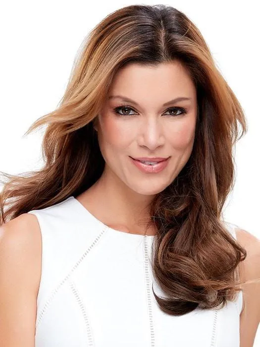 easiCrown HD 18" | HF Synthetic Hair Topper (Hand-Tied)