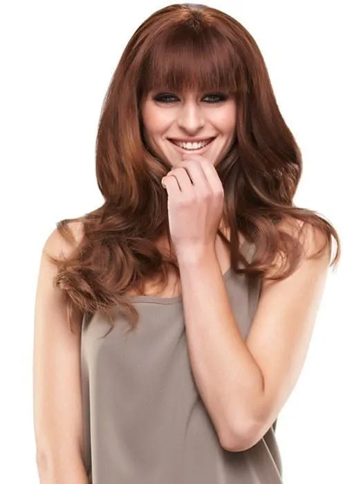 easiFringe | Remy Human Hair Clip In Bangs (Mono Base)
