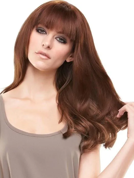 easiFringe | Remy Human Hair Clip In Bangs (Mono Base)
