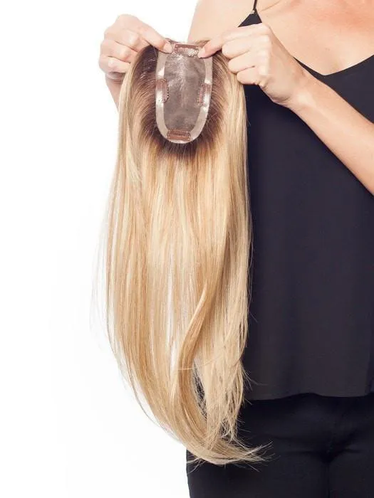easiPart HH 18" | Remy Human Hair Topper (Mono Top)