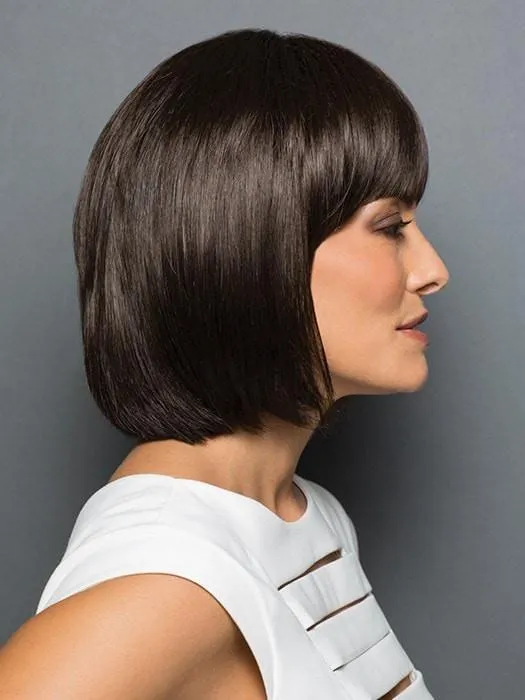 Faux Fringe | Synthetic Hair Topper (Mono Part)