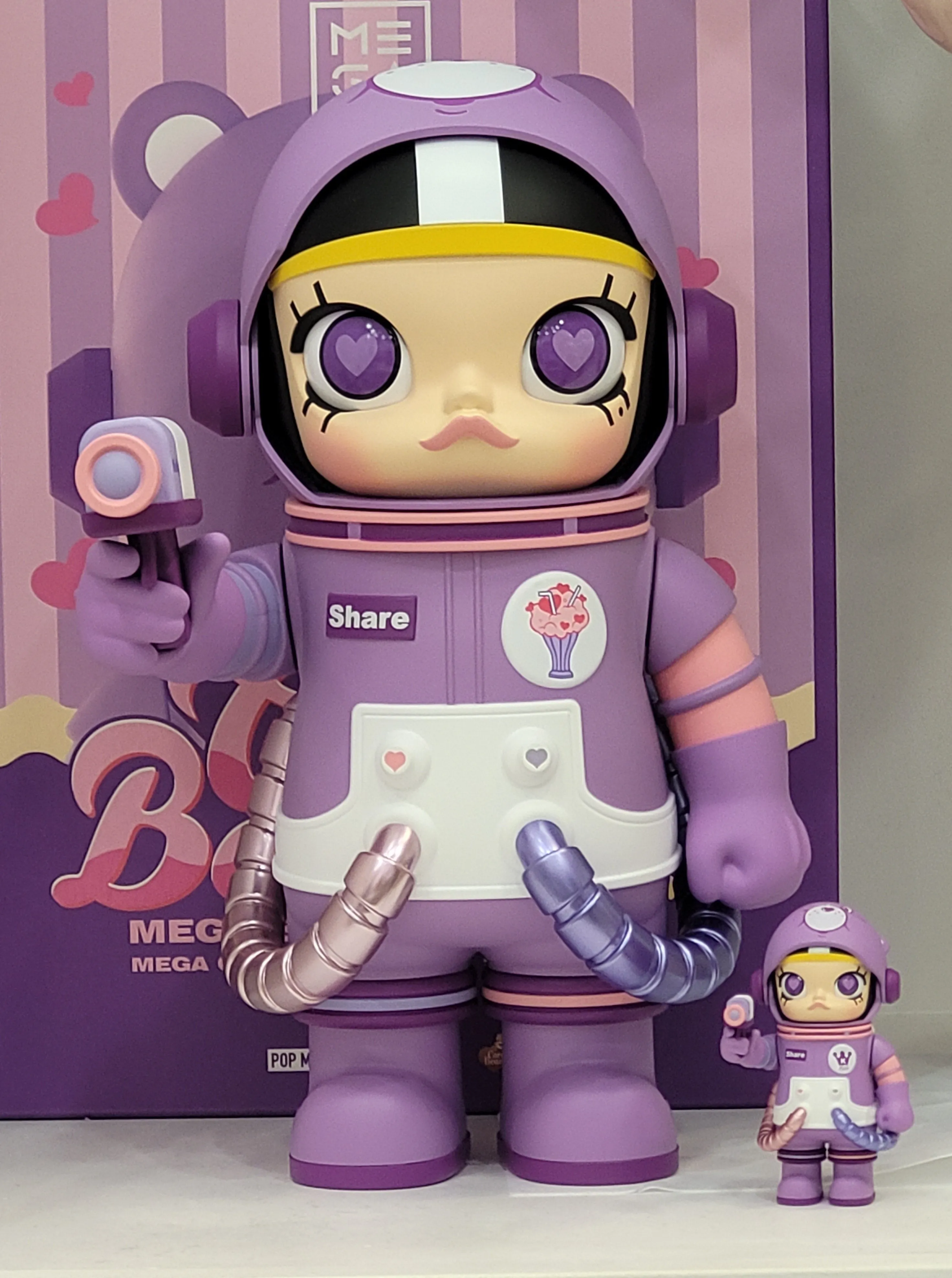 POPMART MEGA COLLECTION SPACE MOLLY CARE BEARS 400% 100% Share Bear
