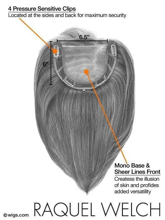 Top Billing | Synthetic Lace Front Hair Topper (Mono Top)