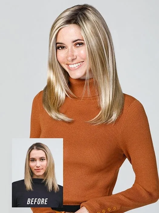 Top Coverage 18" | Synthetic Hair Topper (Mono Top)