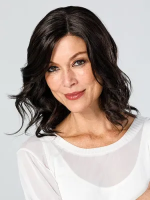 Top Coverage Wavy 12" | Lace Front Synthetic Hair Topper (Mono Top)