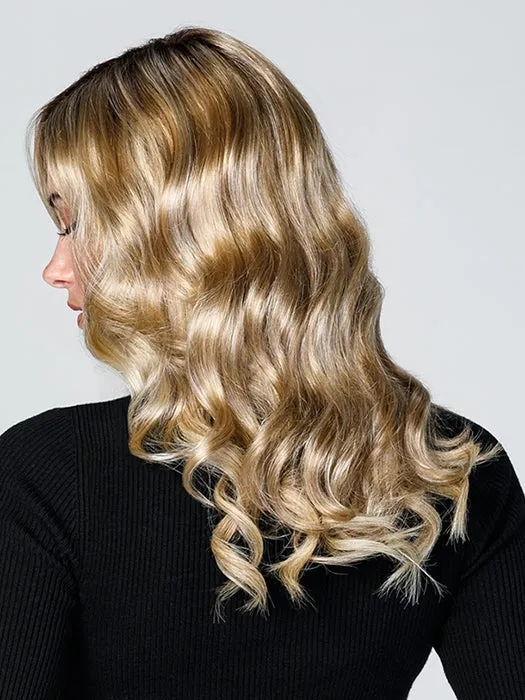Top Coverage Wavy 18" | Lace Front Synthetic Hair Topper (Mono Top)