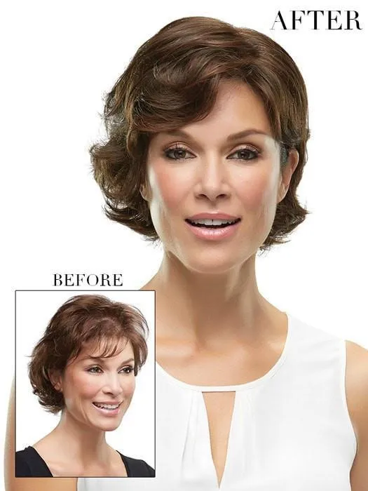 Top Crown | Synthetic Hair Topper (Full Mono)