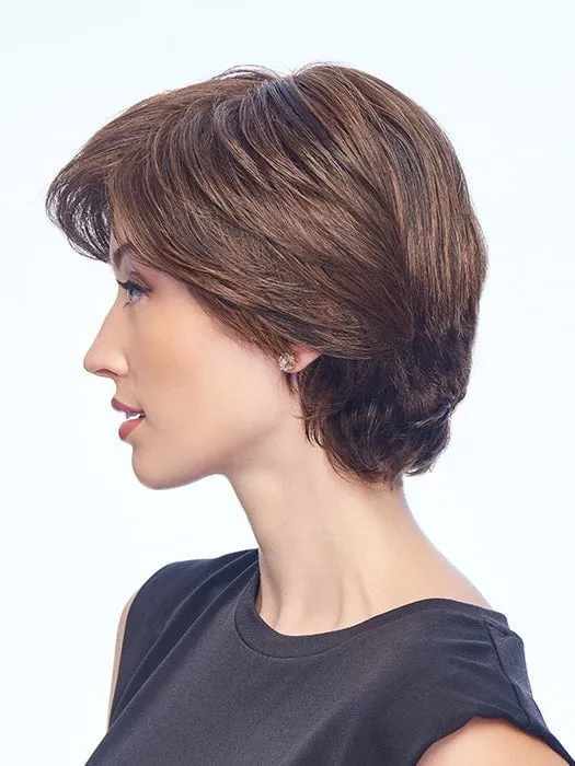 Top It Off With Fringe | Synthetic Hair Topper (Mono Crown)