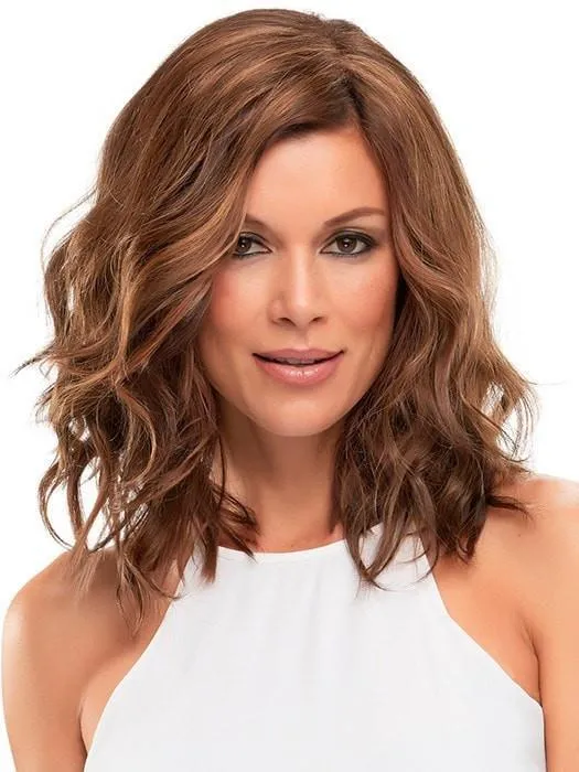 Top Wave 12" | Synthetic Hair Topper (Full Mono)