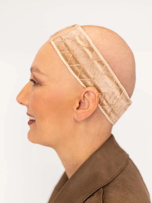 WigSECURE Crystal™ - Reversible Non-Slip Grip Band with Silk Front